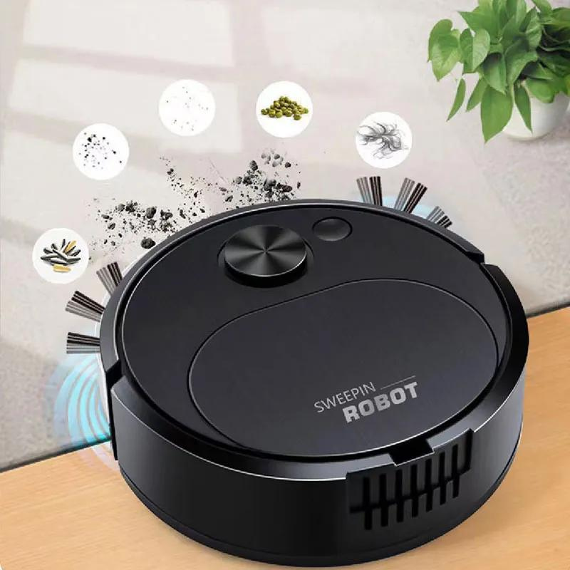 3-in-1 Robot Vacuum and Mop – Compact Design for Effortless Cleaning