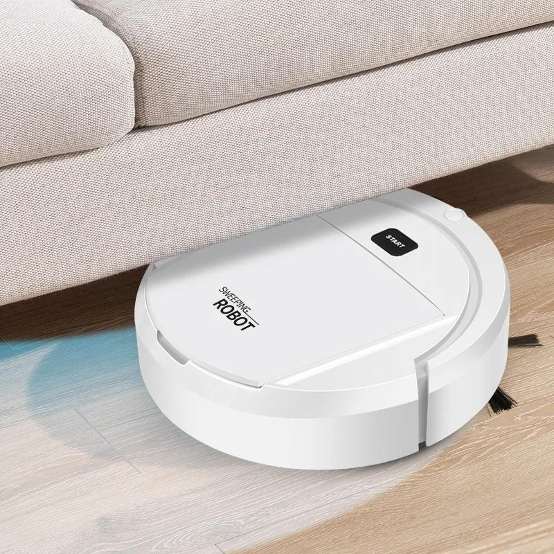 3-in-1 Robot Vacuum and Mop – Compact Design for Effortless Cleaning