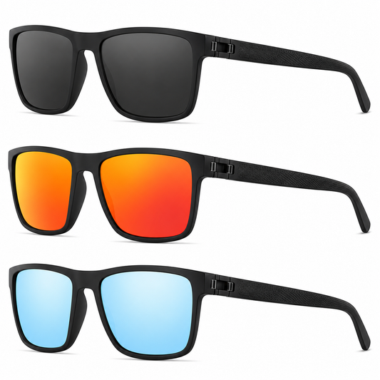 3-Pack Polarized UV400 Sunglasses