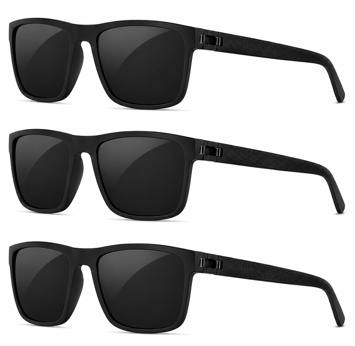 3-Pack Polarized UV400 Sunglasses
