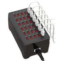 30-Port USB-A Fast Charging Station