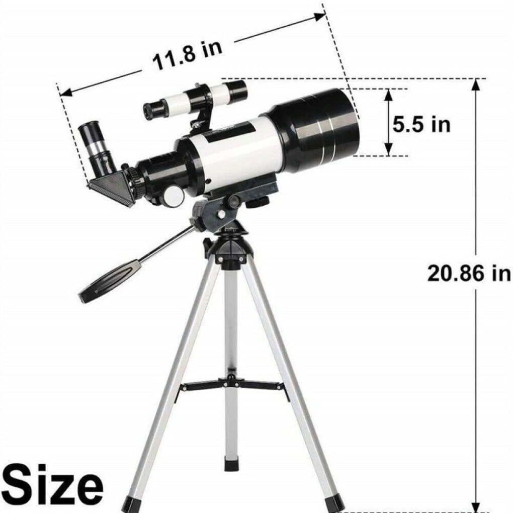 300/70mm Telescope with Tripod and Phone Holder