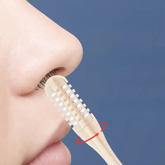 360° Rotating Nose Hair Trimmer for Painless & Portable Use