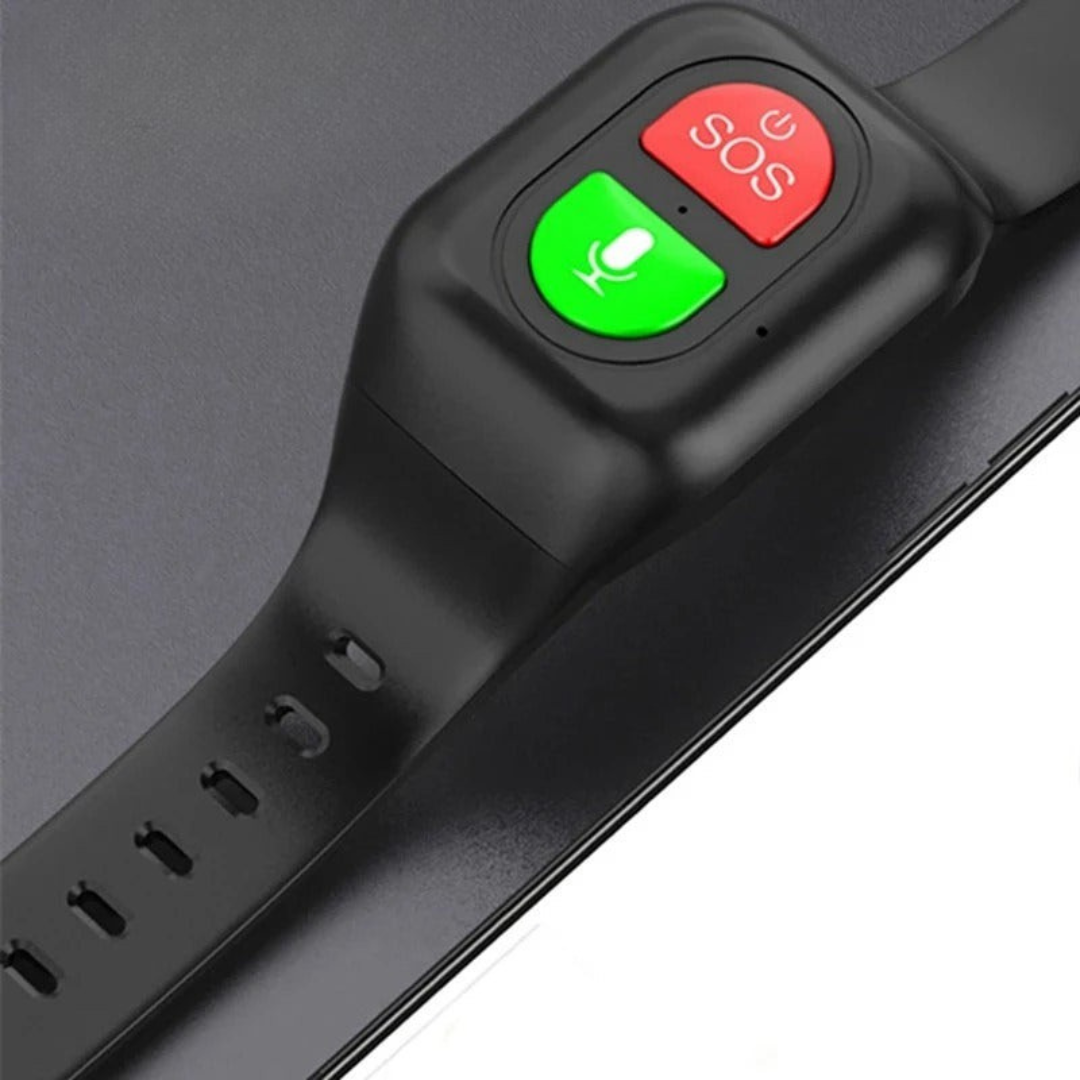 4G GPS Smartwatch for Seniors with Health Monitoring, SOS Buttons, Location Tracking, and Quick Emergency Contact