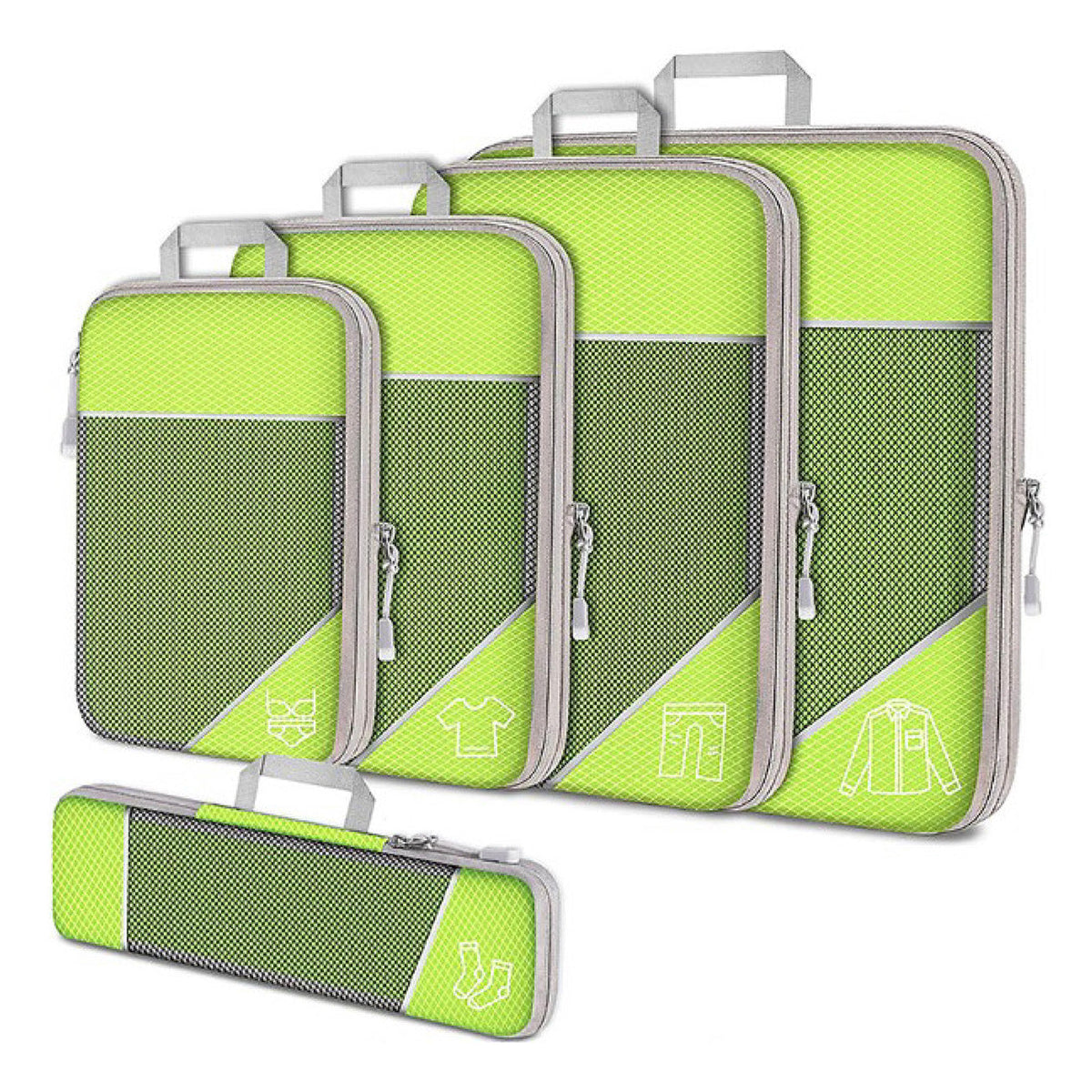 5-Piece Compression Packing Cube Set