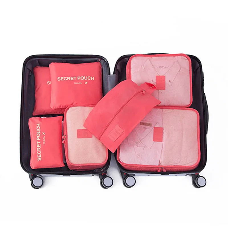 7-Piece Luggage Organizer Set