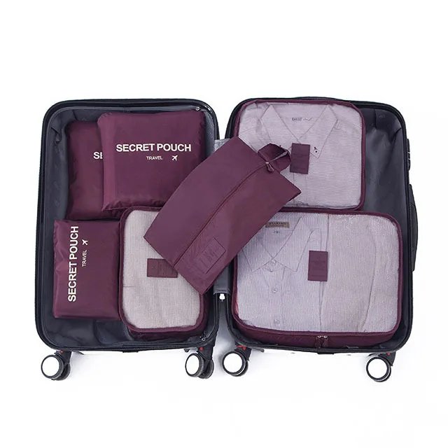 7-Piece Luggage Organizer Set