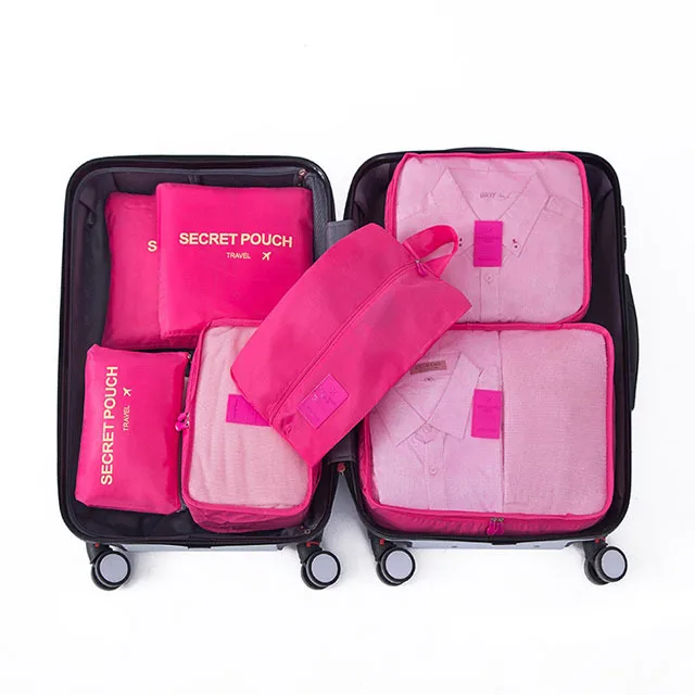 7-Piece Luggage Organizer Set