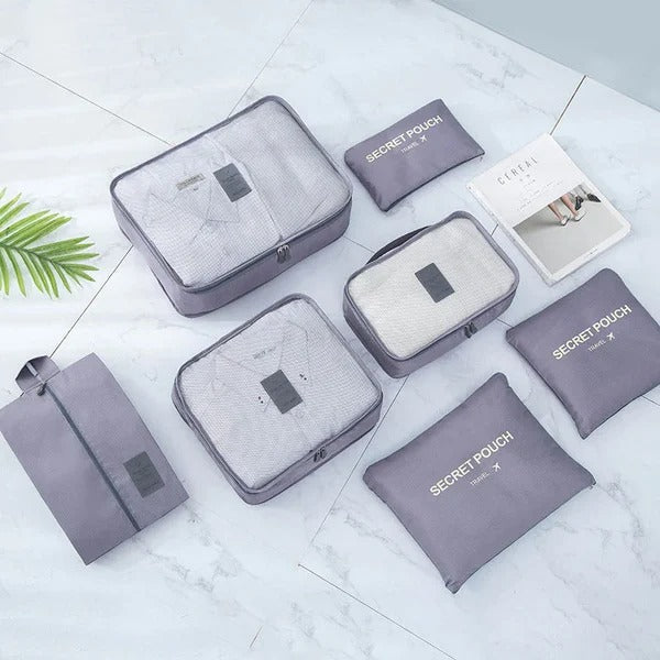 7-Piece Luggage Organizer Set