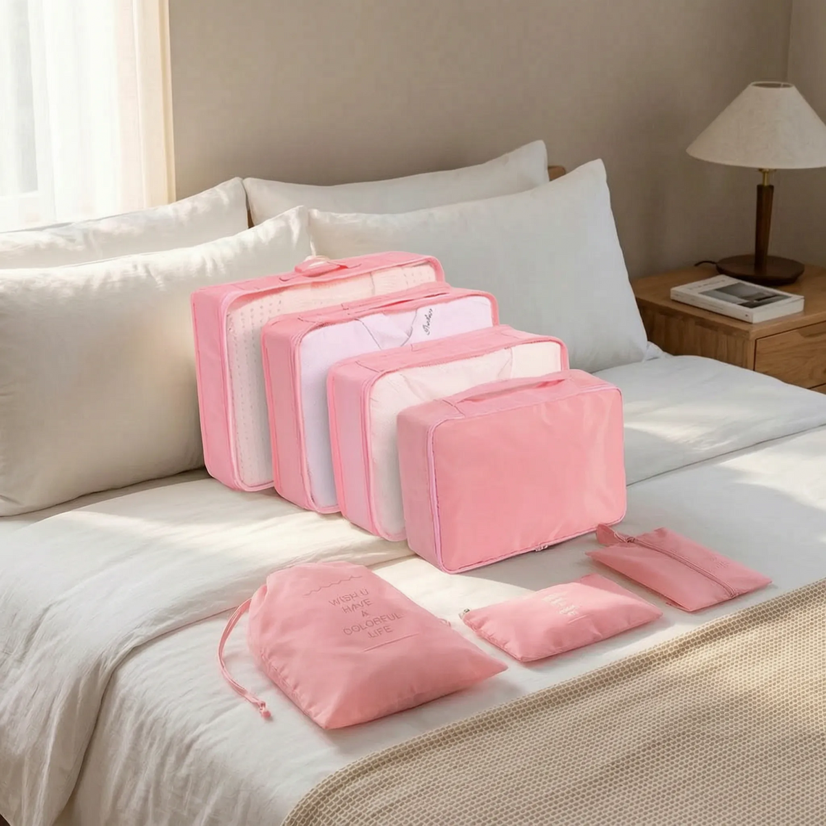 7-Piece Travel Organizer Set