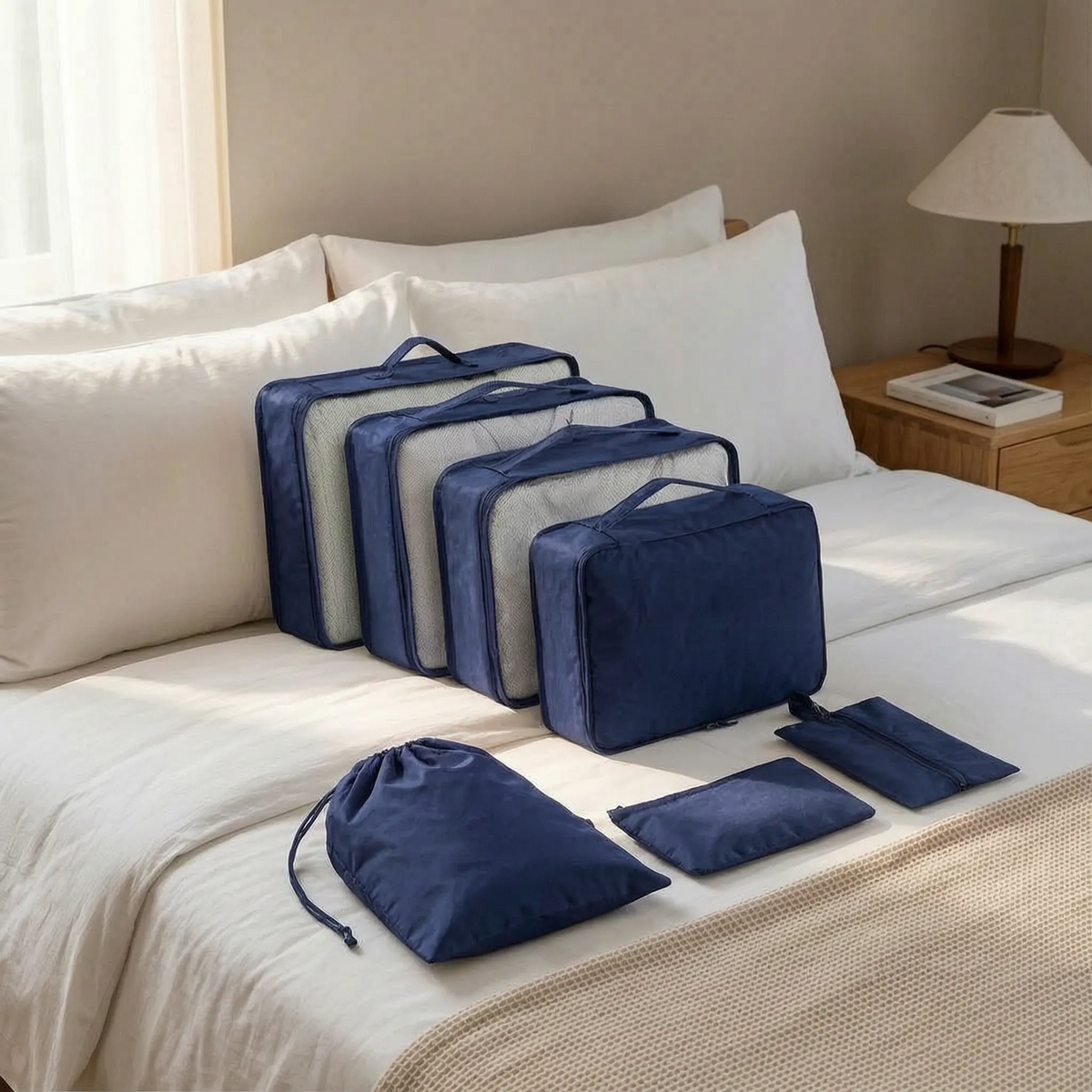 7-Piece Travel Organizer Set