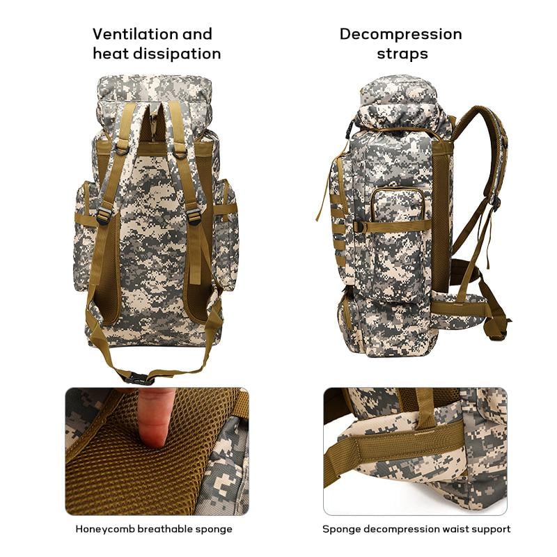 80L Outdoor Backpack