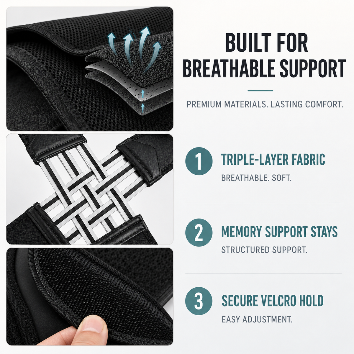 Adjustable Posture Support Brace