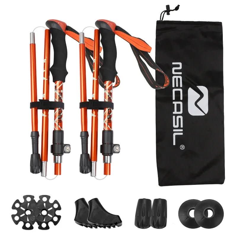 Adjustable Trekking Poles – Lightweight and Collapsible Design