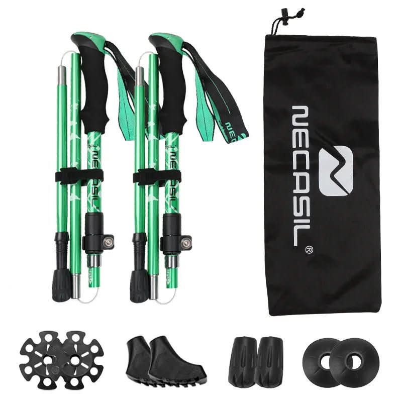 Adjustable Trekking Poles – Lightweight and Collapsible Design