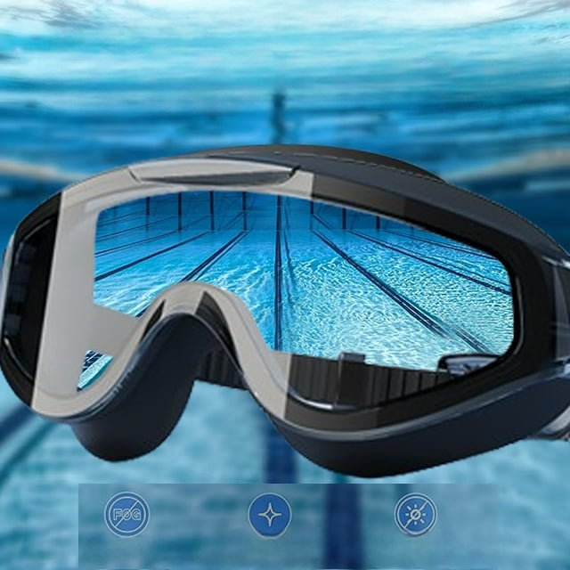 Adult HD Waterproof Anti-Fog Swim Goggles
