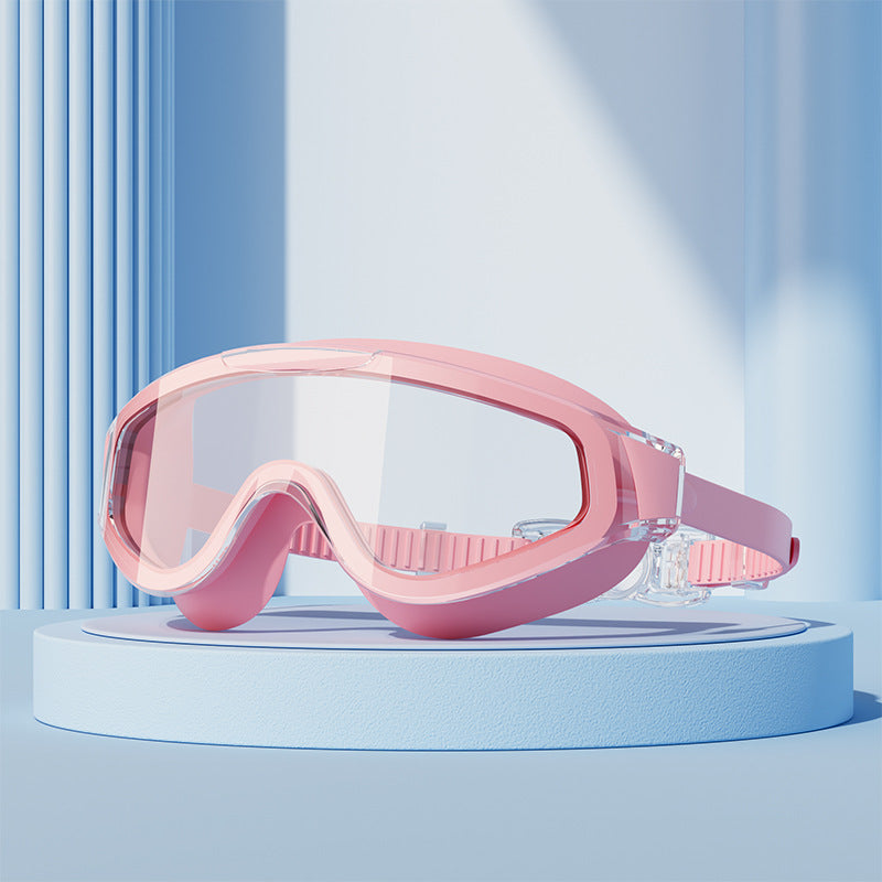 Adult HD Waterproof Anti-Fog Swim Goggles