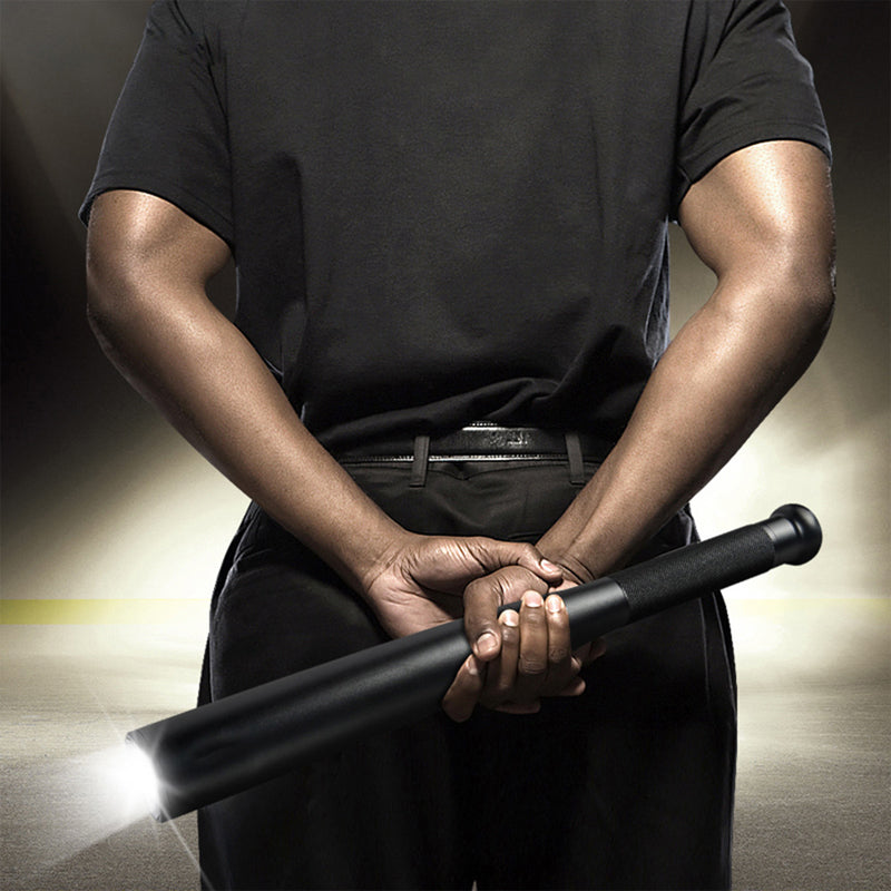 Aluminum Alloy Baseball Bat LED Flashlight with Three Lighting Modes