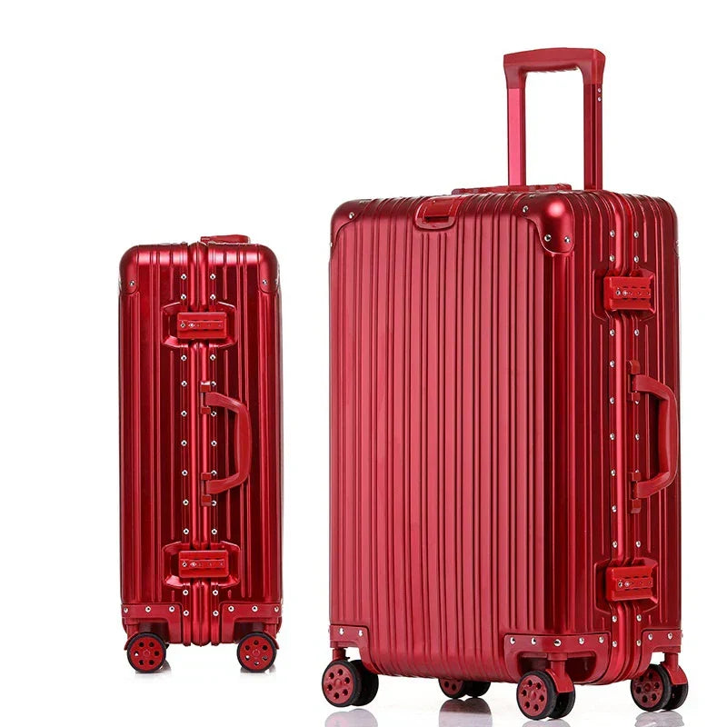 Aluminum-Magnesium Hardshell Suitcase