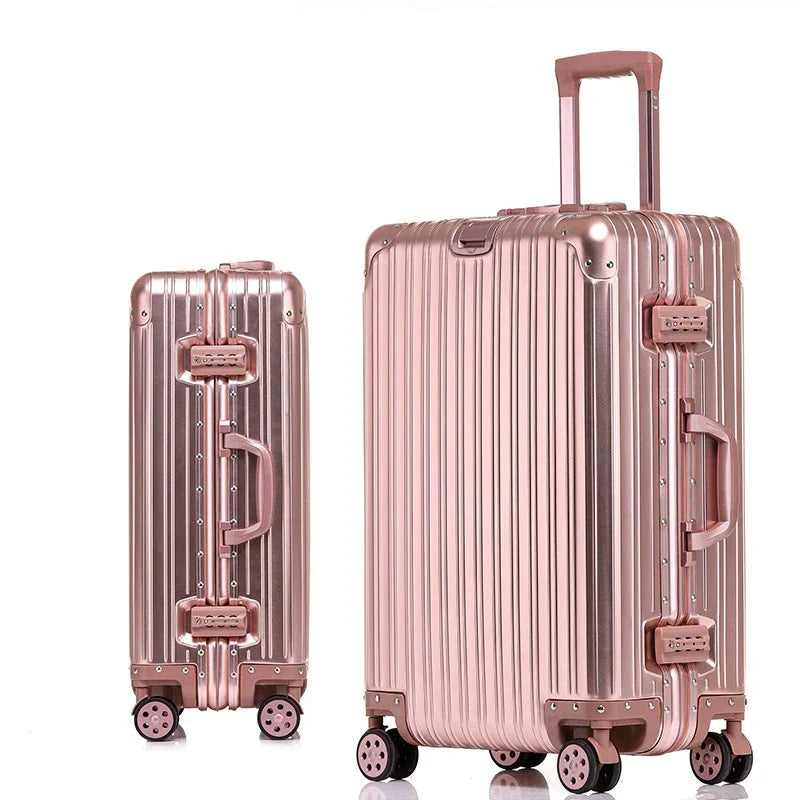 Aluminum-Magnesium Hardshell Suitcase