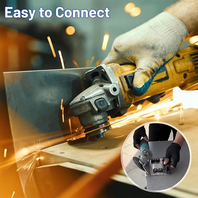 Angle Grinder Stand for 45° Tile Beveling