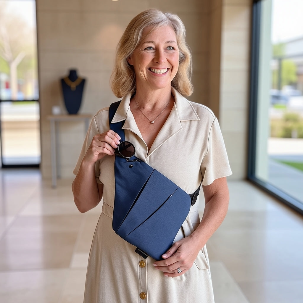 Anti-Theft Crossbody Sling Bag