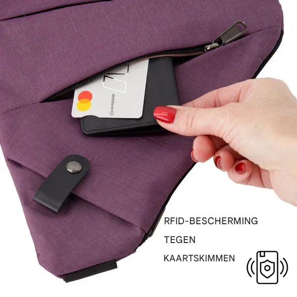 Anti-Theft Crossbody Sling Bag
