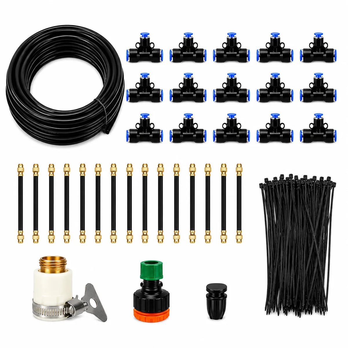 Automatic Garden Misting System for Plant Hydration