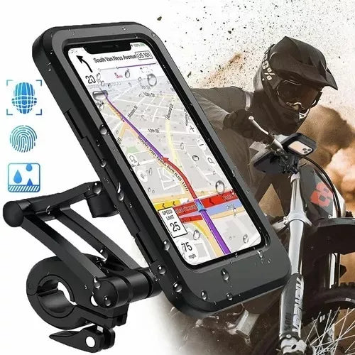 Bike Phone Mount - Waterproof and 360° Rotatable