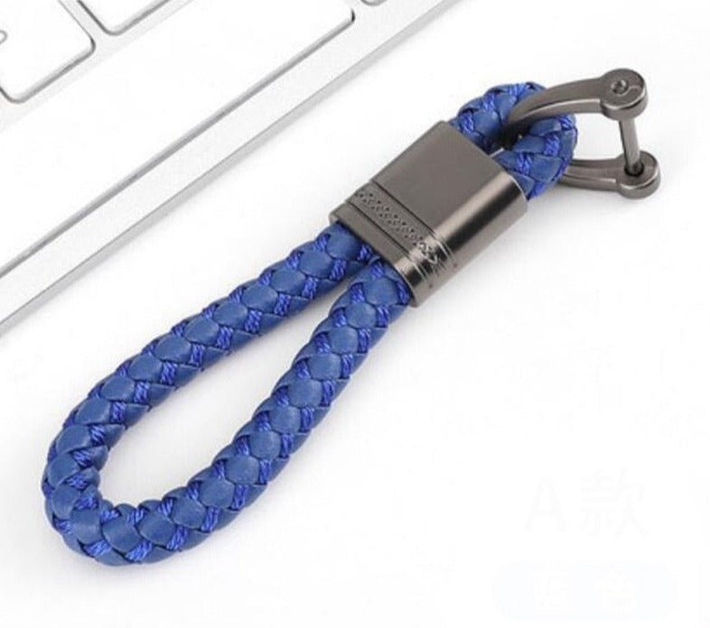 Braided Loop Car Key Keychain