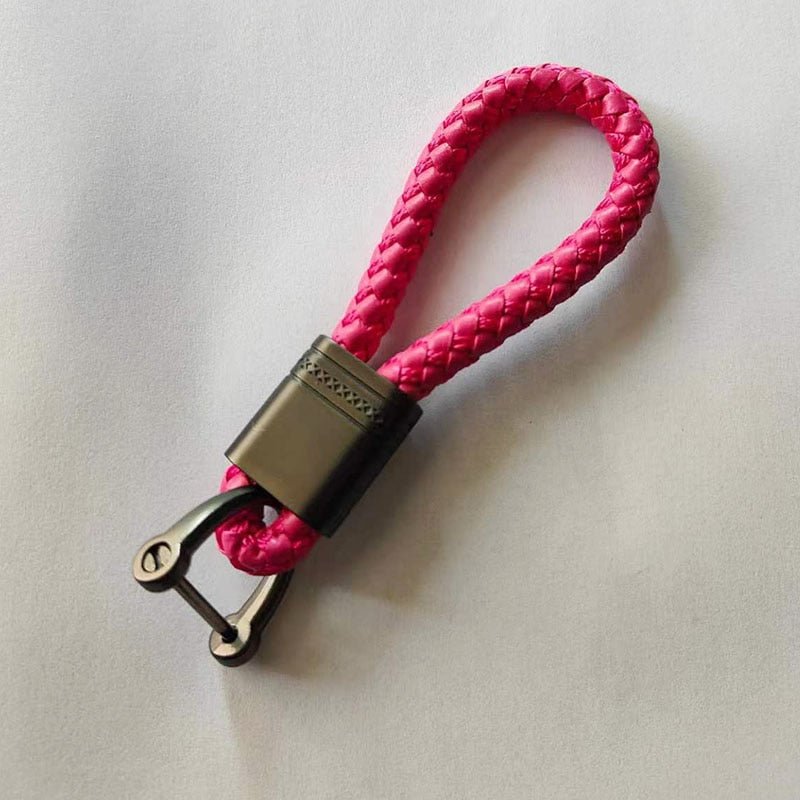 Braided Loop Car Key Keychain