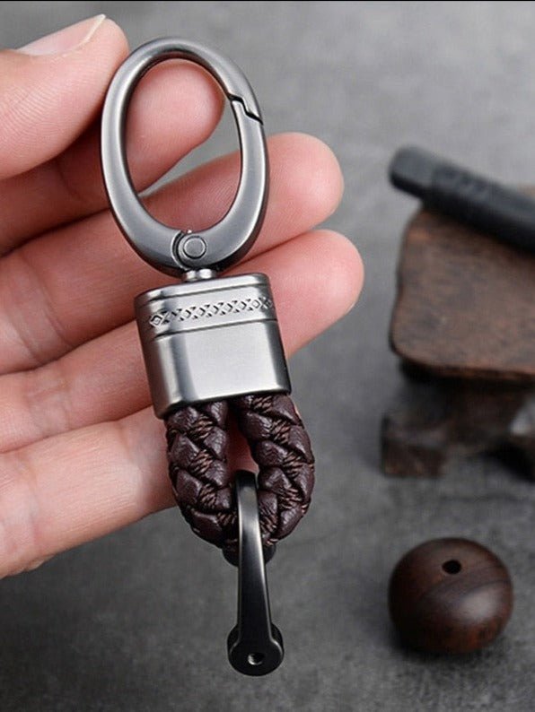 Braided Loop Car Key Keychain
