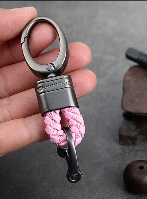 Braided Loop Car Key Keychain