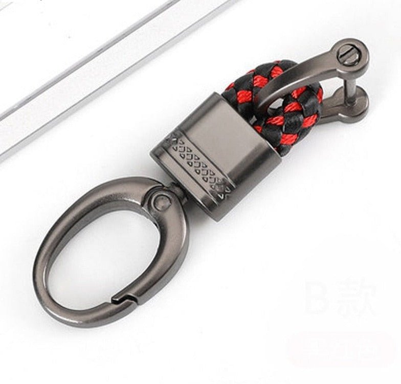 Braided Loop Car Key Keychain