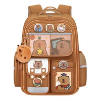 Capybara Backpack - Waterproof Large-Capacity School Backpack