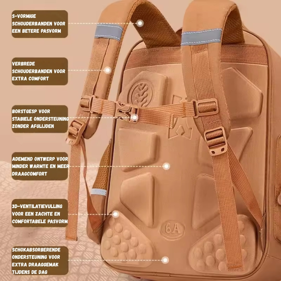 Capybara Backpack - Waterproof Large-Capacity School Backpack