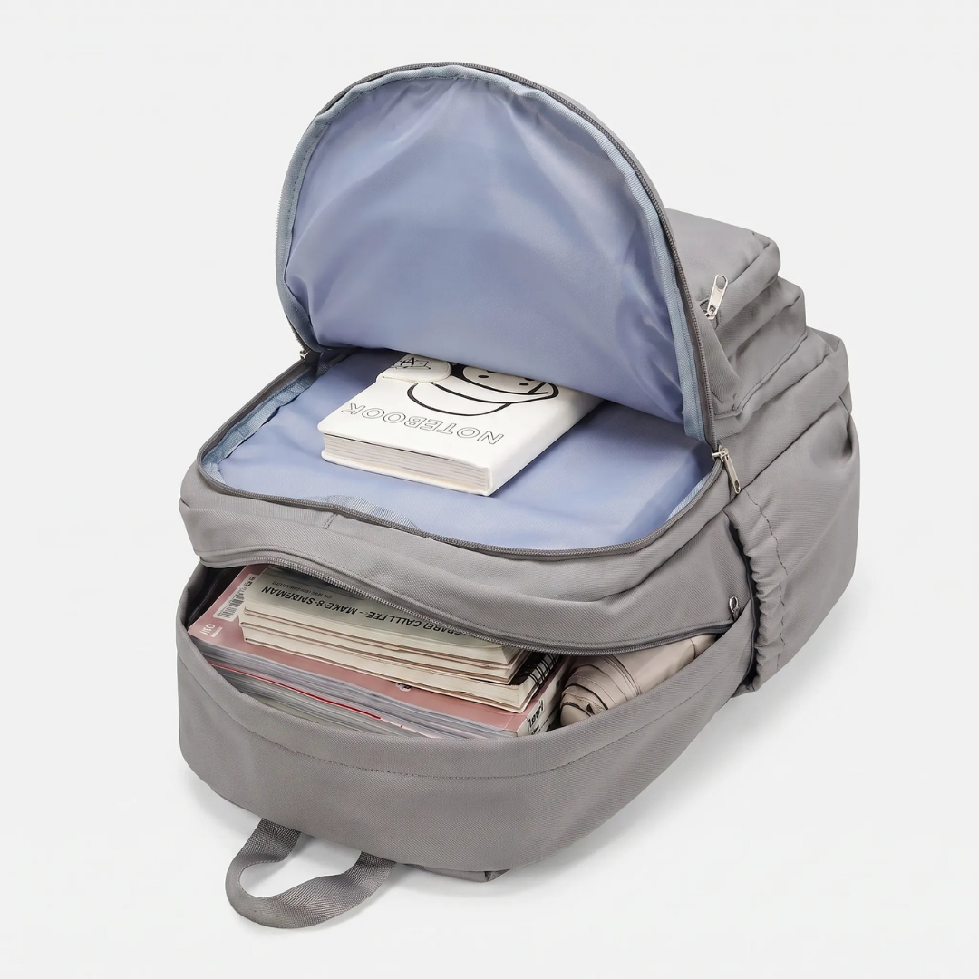 Casual School Backpack with Multiple Compartments