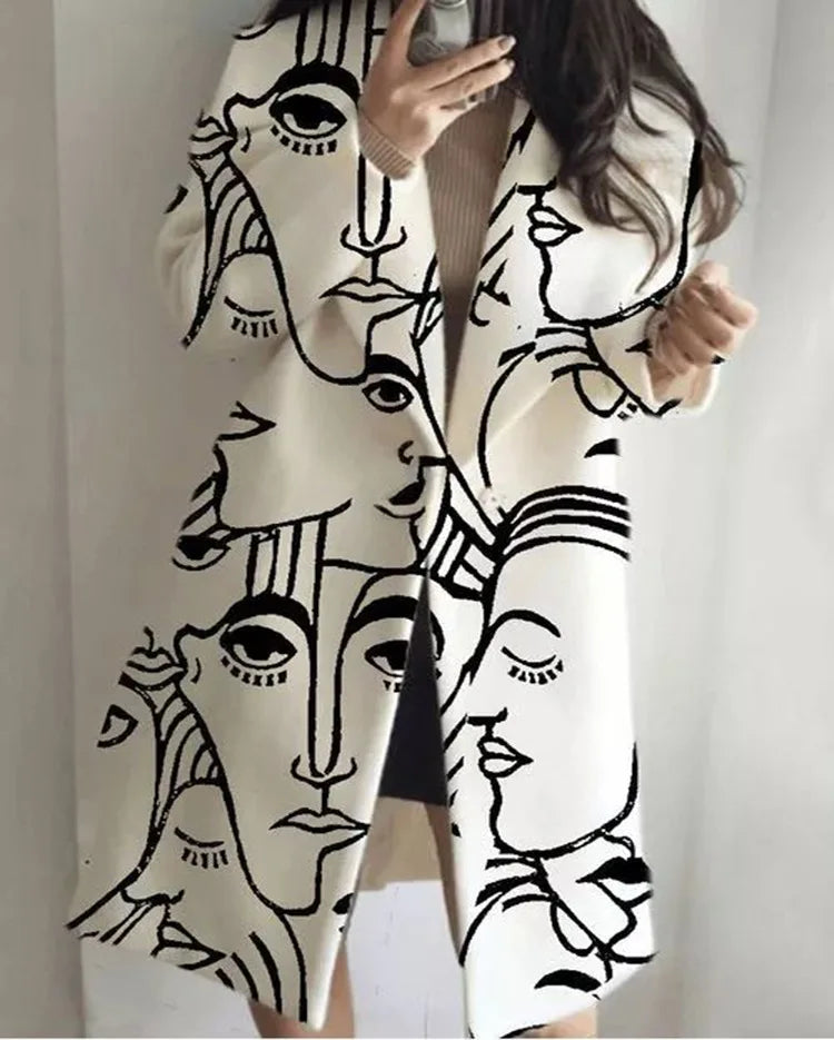 Chic Oversized Coat - Elegant, Comfortable Coat for Every Occasion