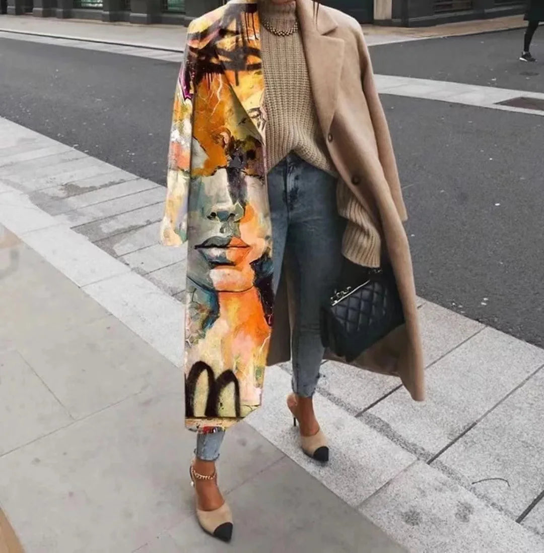 Chic Oversized Coat - Elegant, Comfortable Coat for Every Occasion