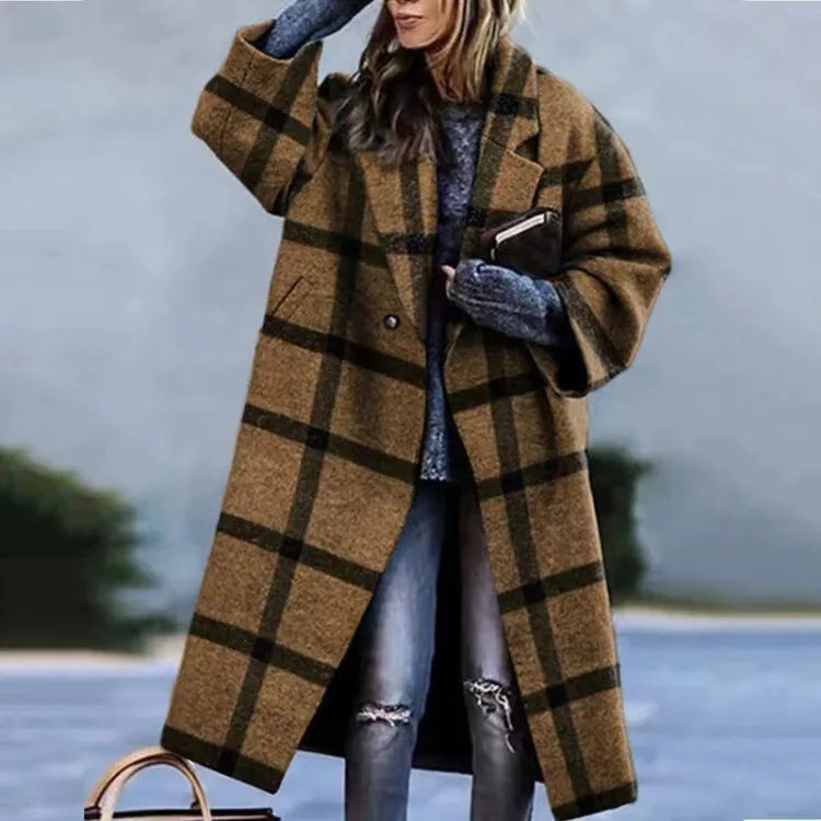 Chic Oversized Coat - Elegant, Comfortable Coat for Every Occasion