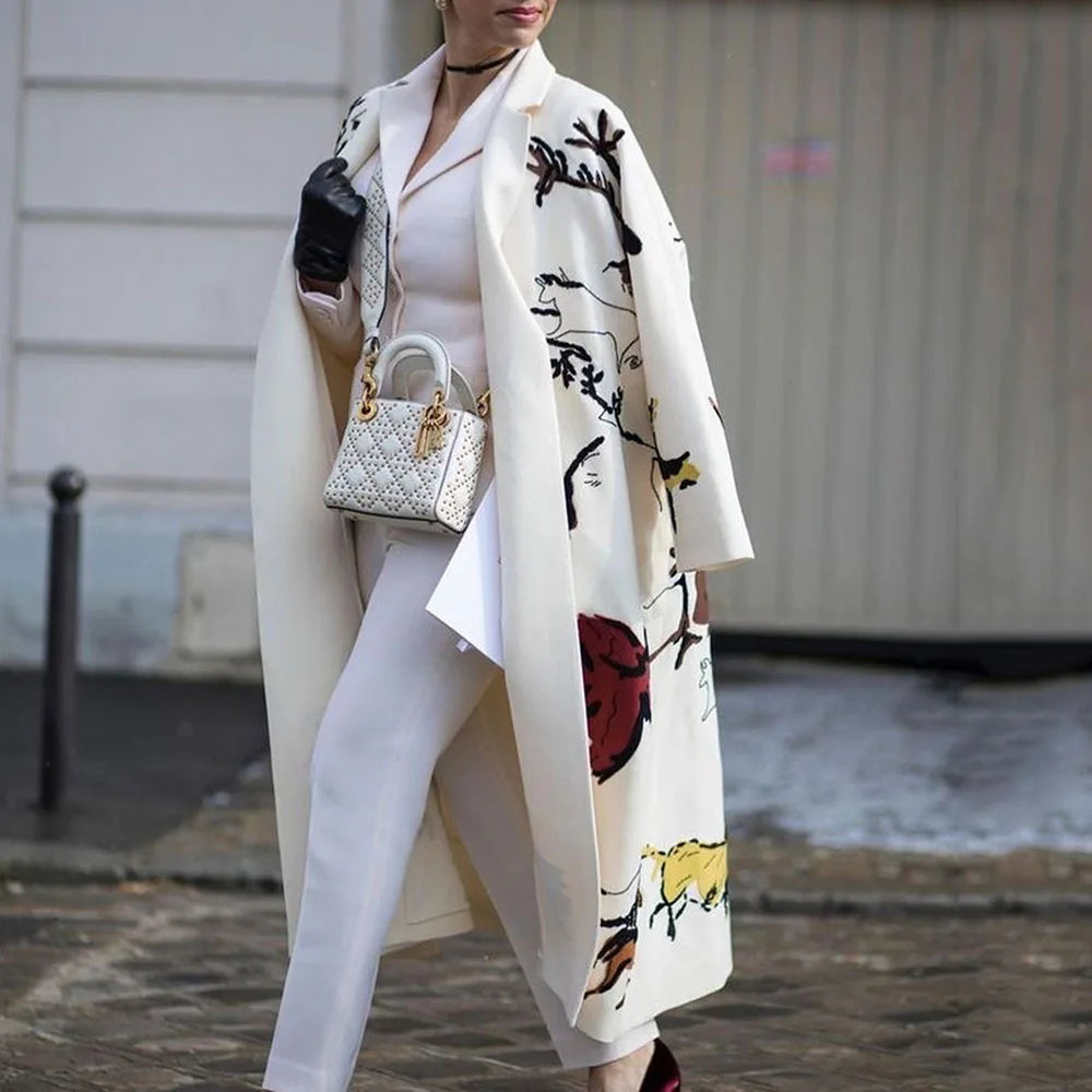 Chic Oversized Coat - Elegant, Comfortable Coat for Every Occasion