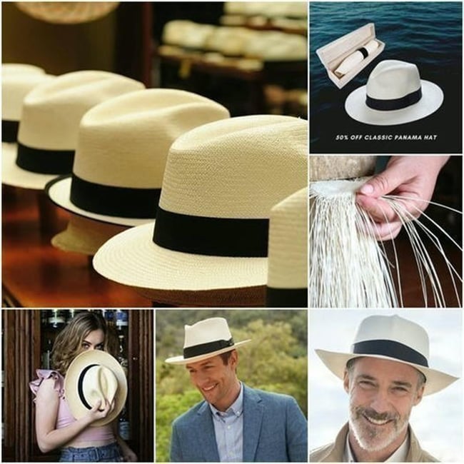 Classic Handmade Panama Hat