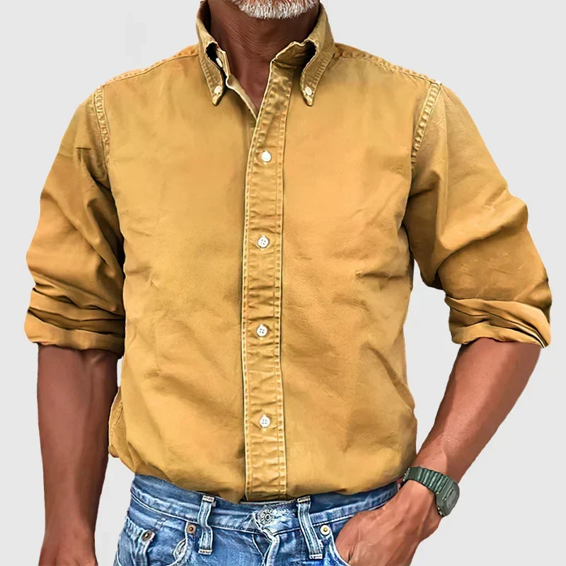 Classic Men's Long-Sleeve Shirt