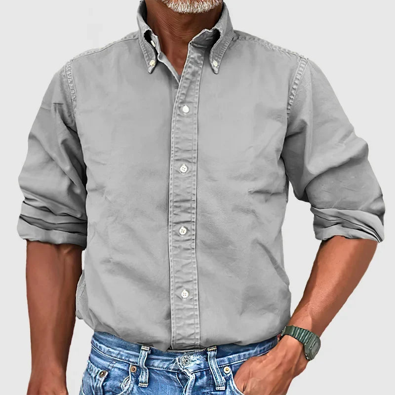 Classic Men's Long-Sleeve Shirt