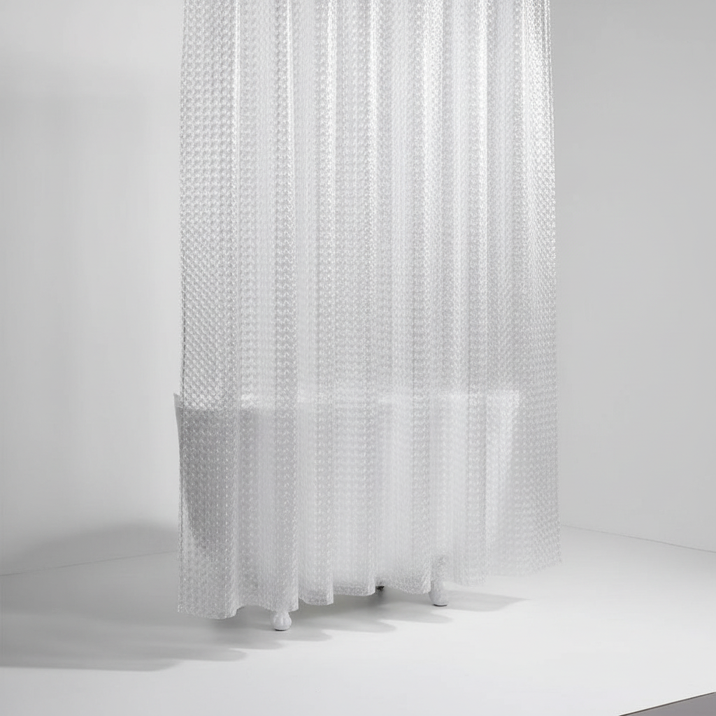 Clear EVA Shower Curtain