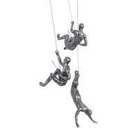 Climbing Figures Wall Decor – Modern Art Set