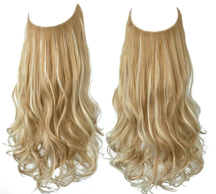 Clip-In Hair Extensions – 100% Human Hair for a Natural Look in 16–22 Inch Lengths for Instant Volume and Length