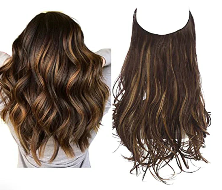 Clip-In Hair Extensions – 100% Human Hair for a Natural Look in 16–22 Inch Lengths for Instant Volume and Length
