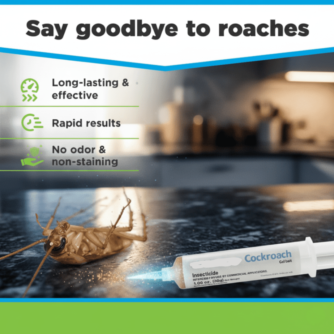 Cockroach Gel for Indoor and Outdoor Use