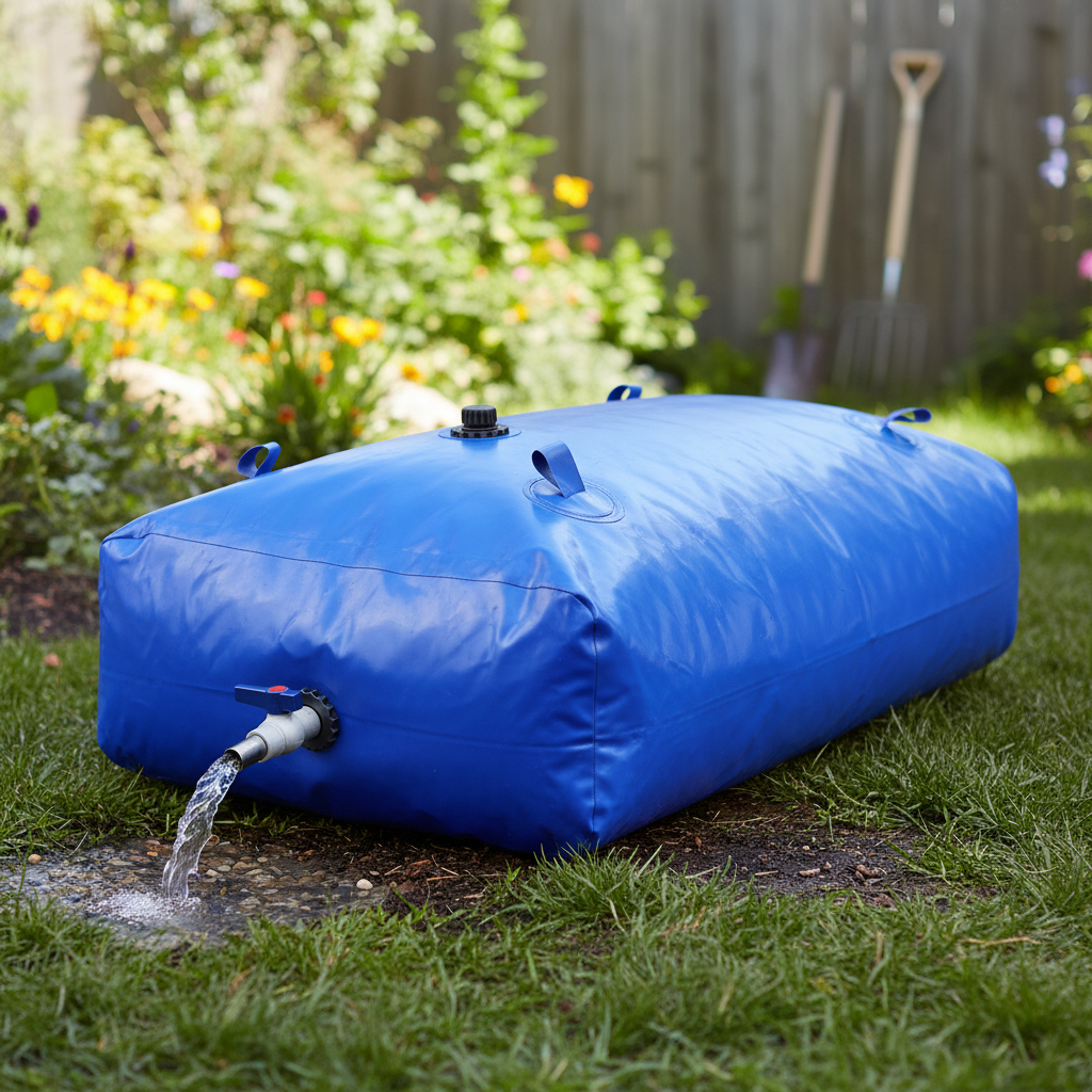 Collapsible Water Storage Container